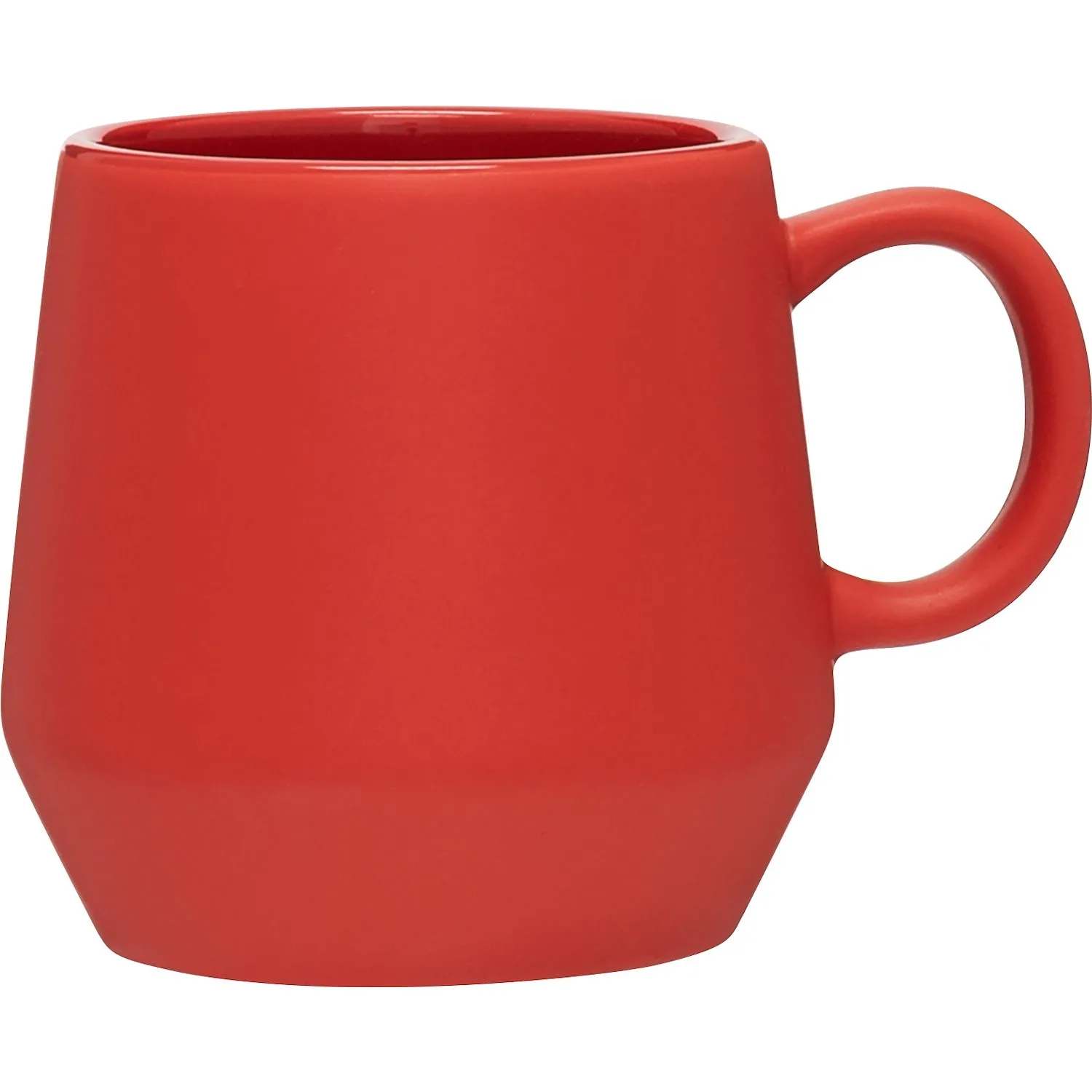 16 oz Verona Ceramic Mug (Matte Red) view 2