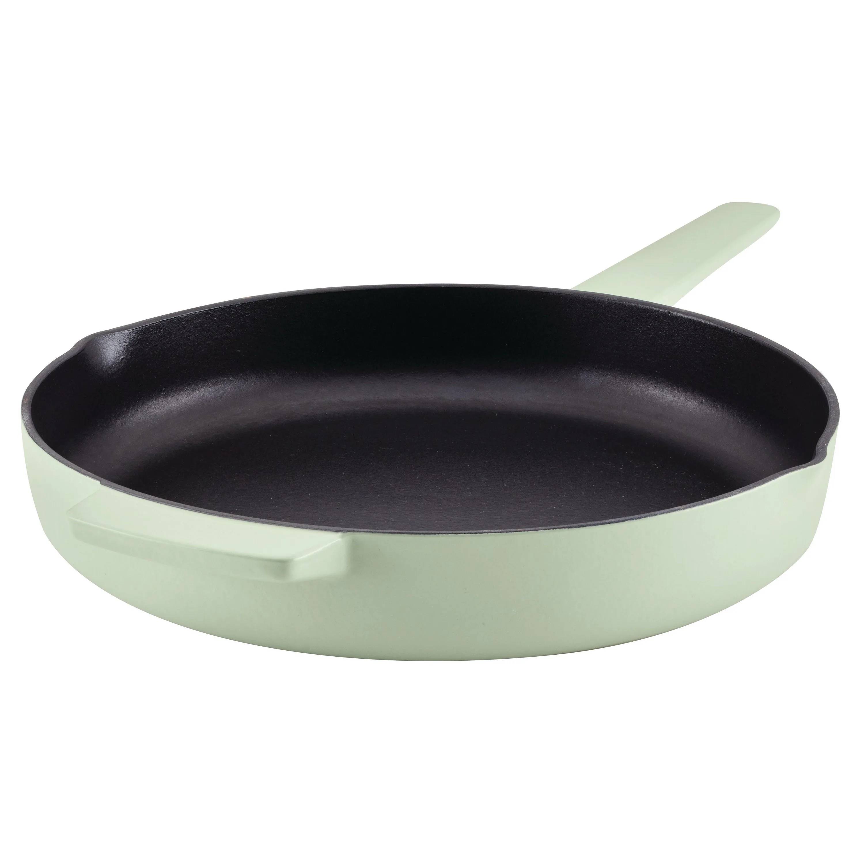 KitchenAid 12" Enameled Pistachio Cast Iron Skillet
