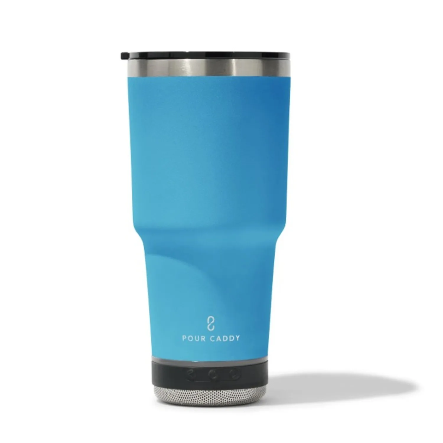 Pour Caddy® Vibe 28 oz Insulated Tumbler with Bluetooth Speaker view 2