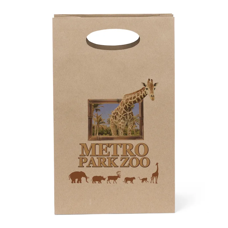 Donna - Eco Die Cut Shoppers - Chromatic (8" x 4" x 13")