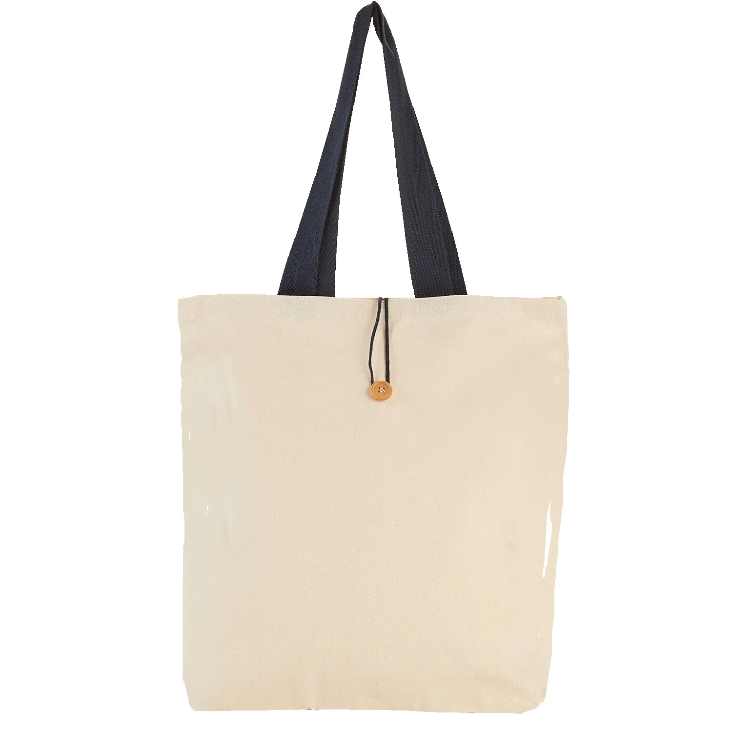 11.5 Oz. Portland Button-Up Canvas Tote Bag view 7