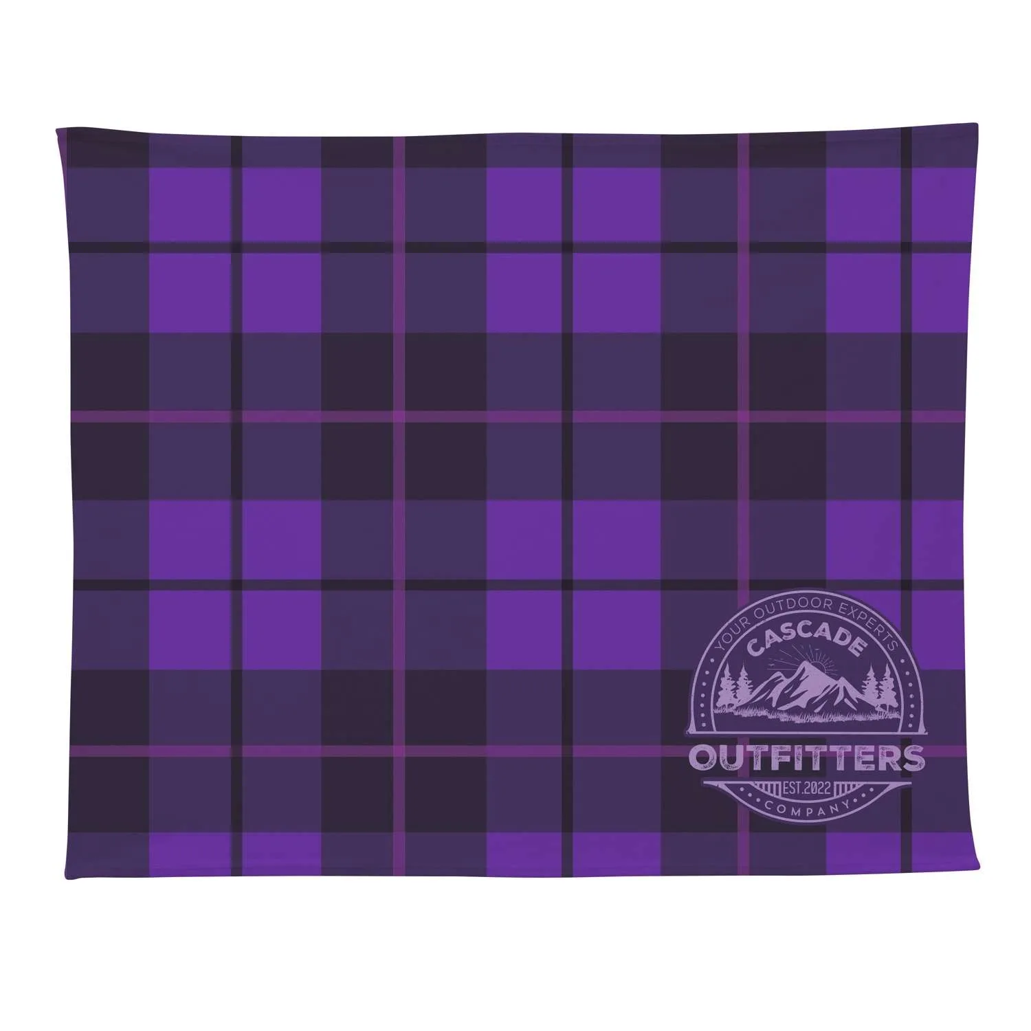 60" x 80" Fleece Blanket Dye Sub view 3