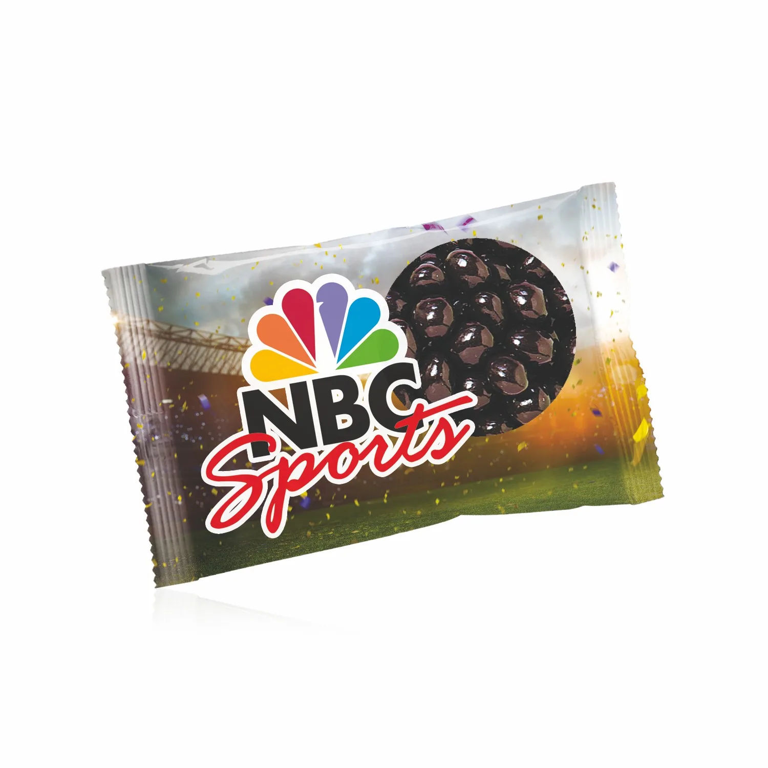 1/2 Oz. Full Color DigiBag with Dark Chocolate Espresso Beans