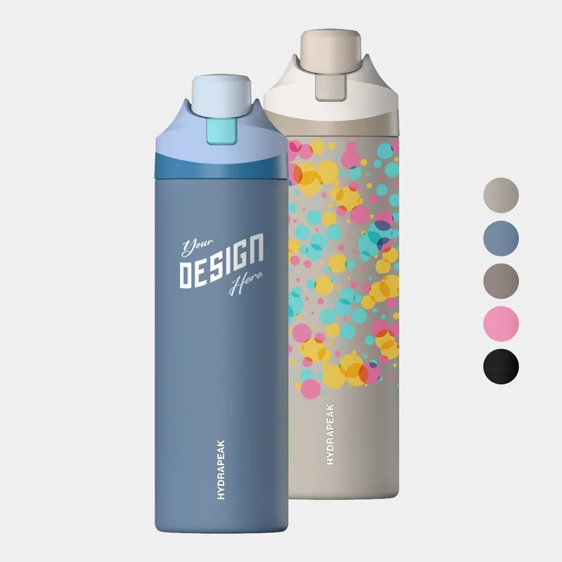 26 oz Hydrapeak® Stainless Steel Insulated Oasis Water Bottle