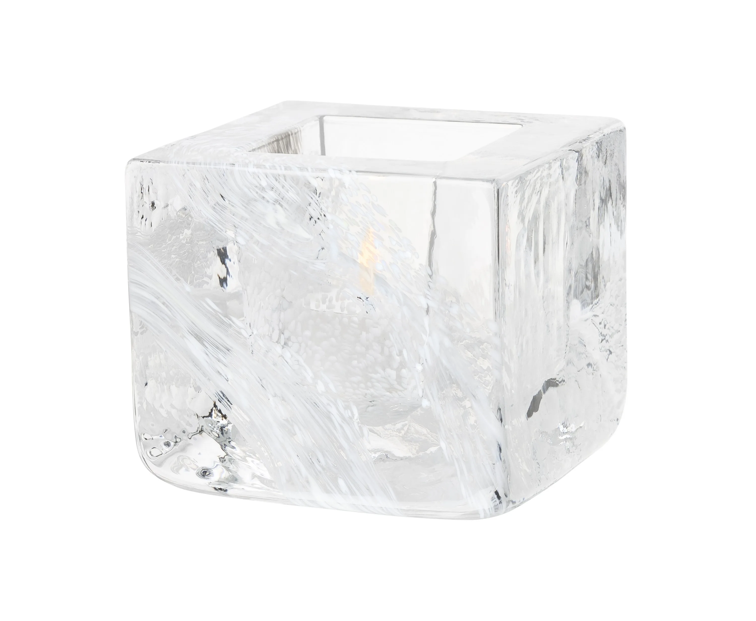 Kosta Boda Brick Votive White