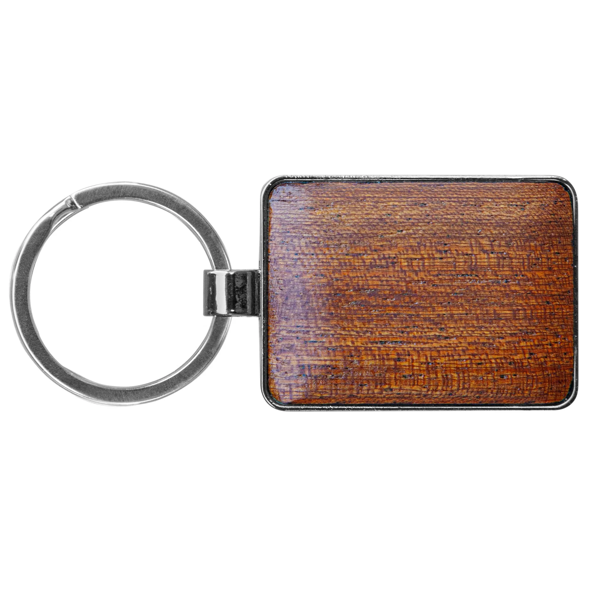 ForgeWood Rectangle Keychain view 2
