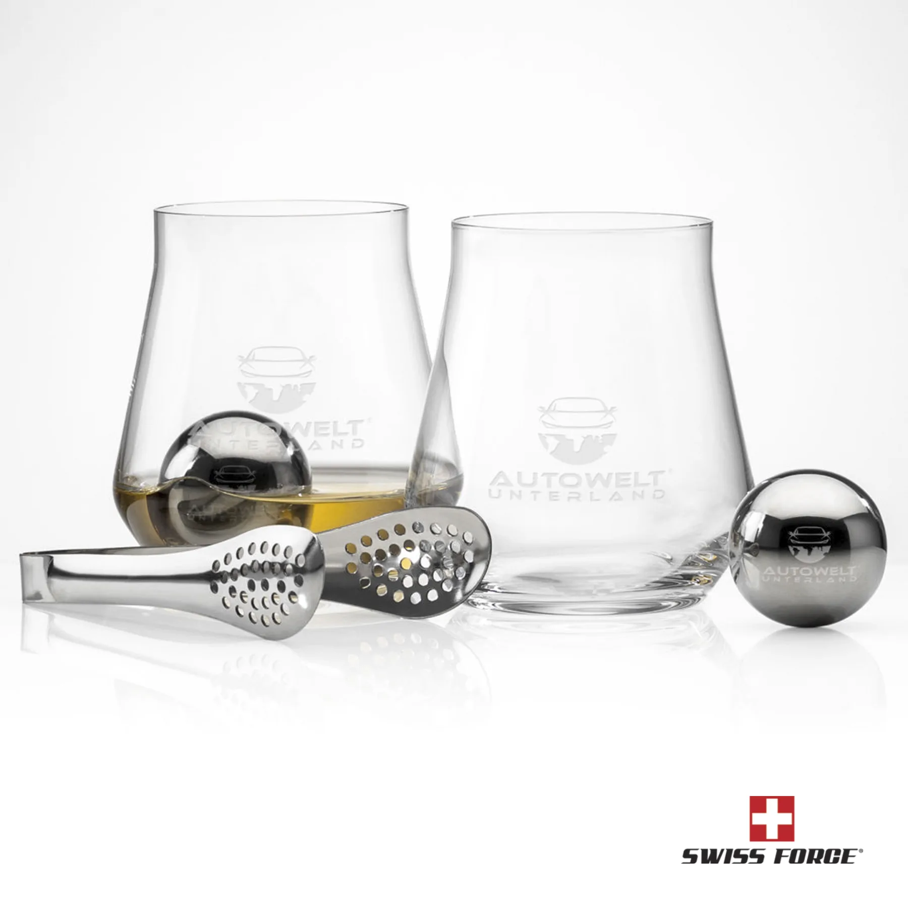Whiskey Ball Set, Laser Engraving