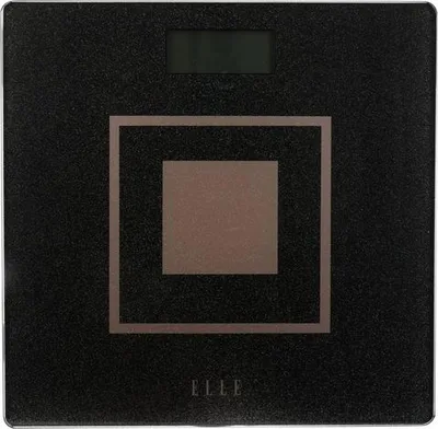 Elle Black Bathroom Digital Scale