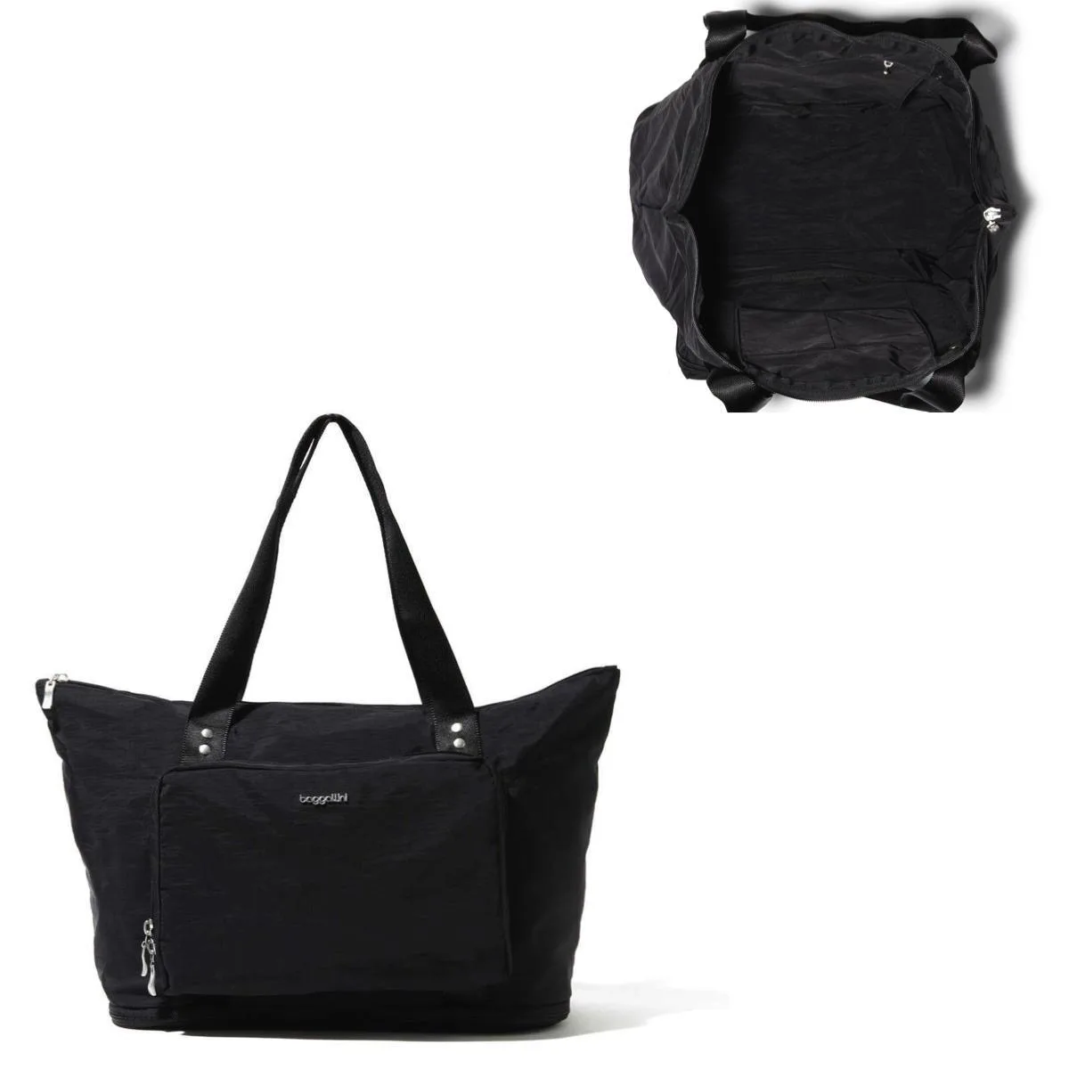 Baggallini Carryall Expandable Packable Tote Bag