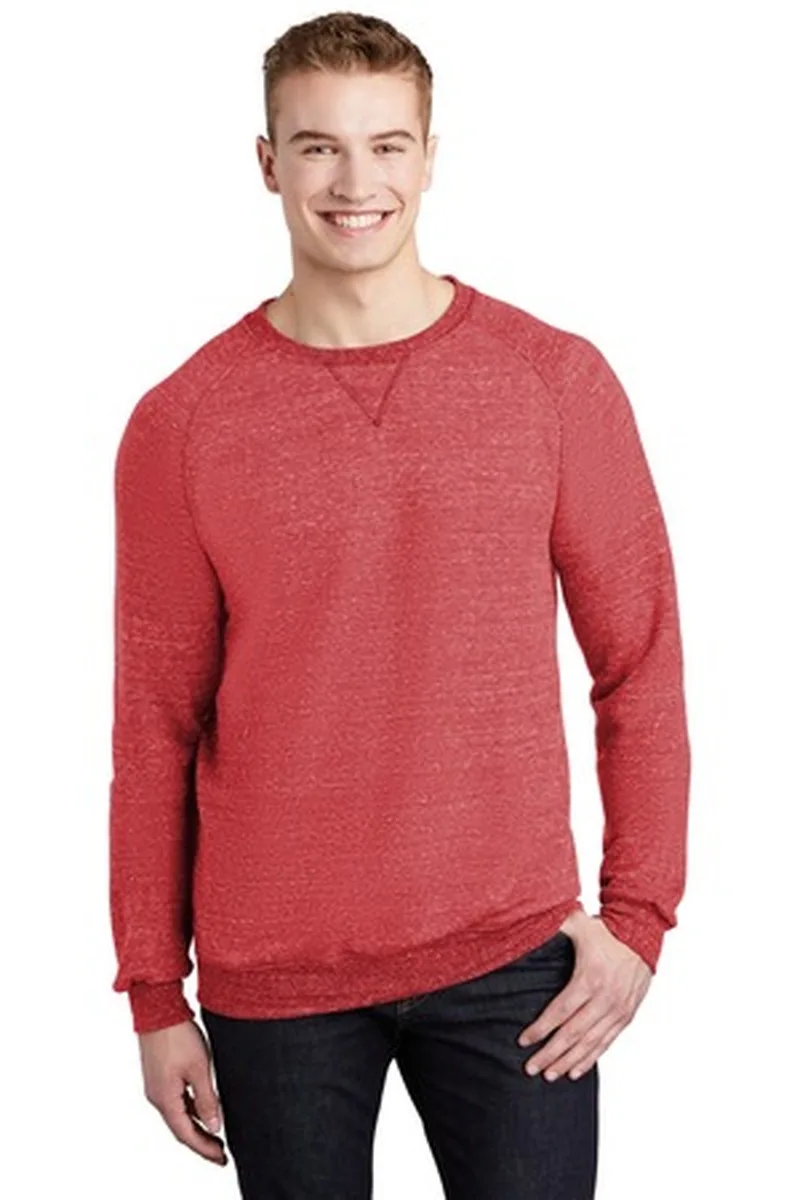 Jerzees ® Snow Heather French Terry Raglan Crew