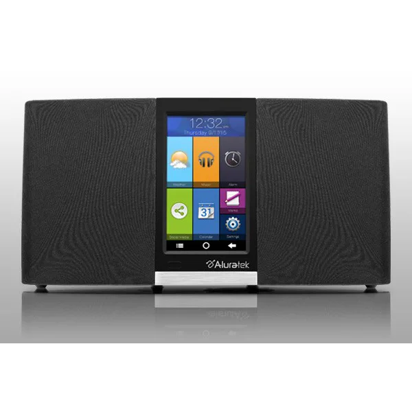 Aluratek WiFi Internet Radio w/ LCD Touch Screen Display