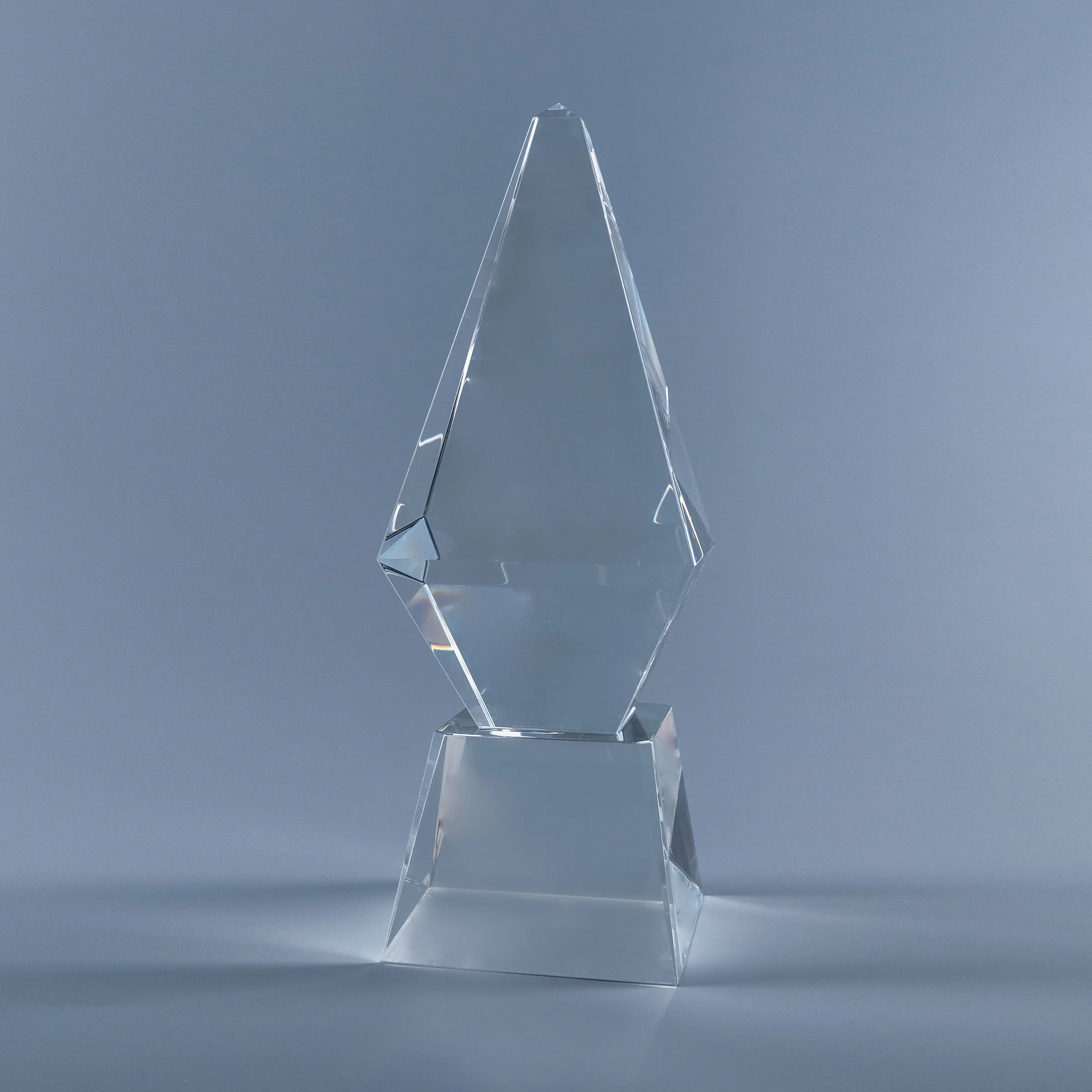 10" Homage Crystal Award view 3
