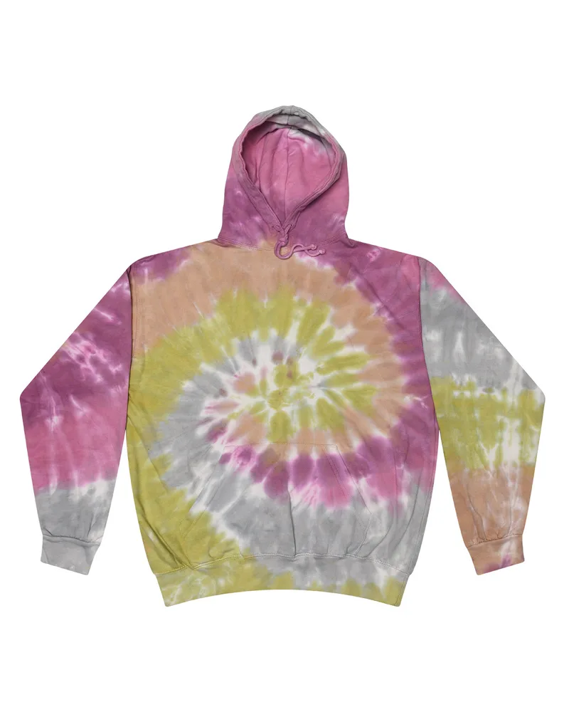 Tie-Dye Adult Tie-Dyed Pullover Hooded Sweatshirt view 4