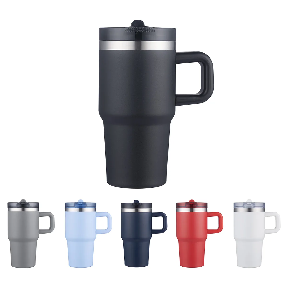 Alta 20 oz Eco-Friendly Vacuum Insulated Straw Mug view 2