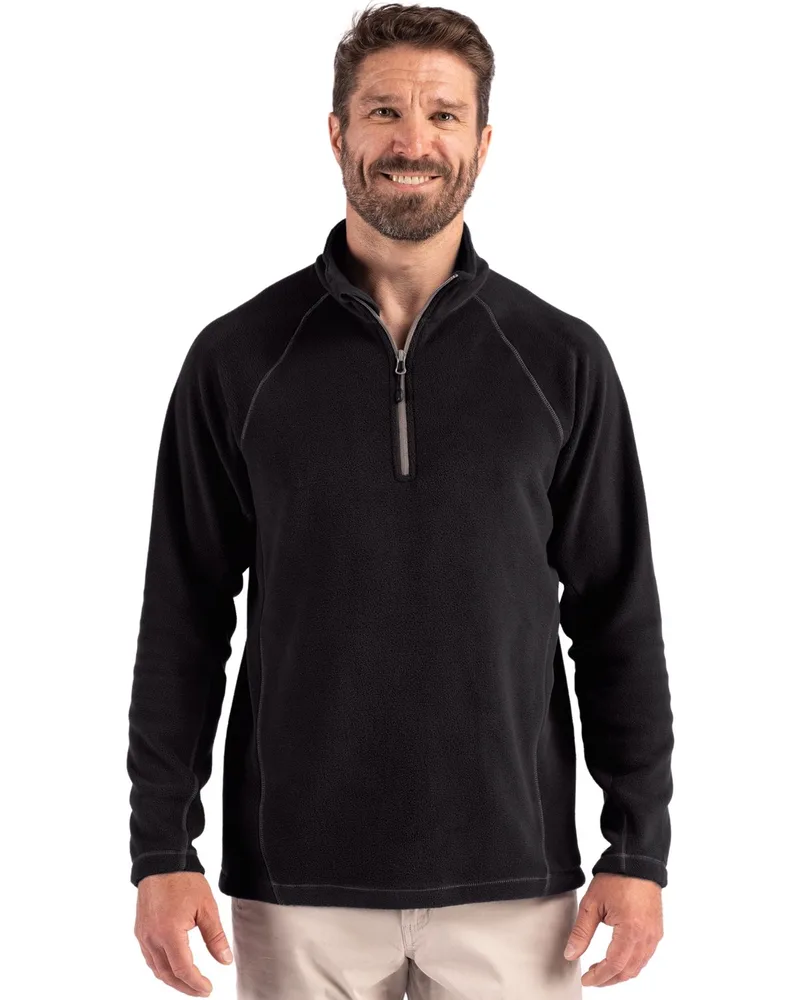 Clique Powder Recycled Fleece Mens Quarter Zip Pullover