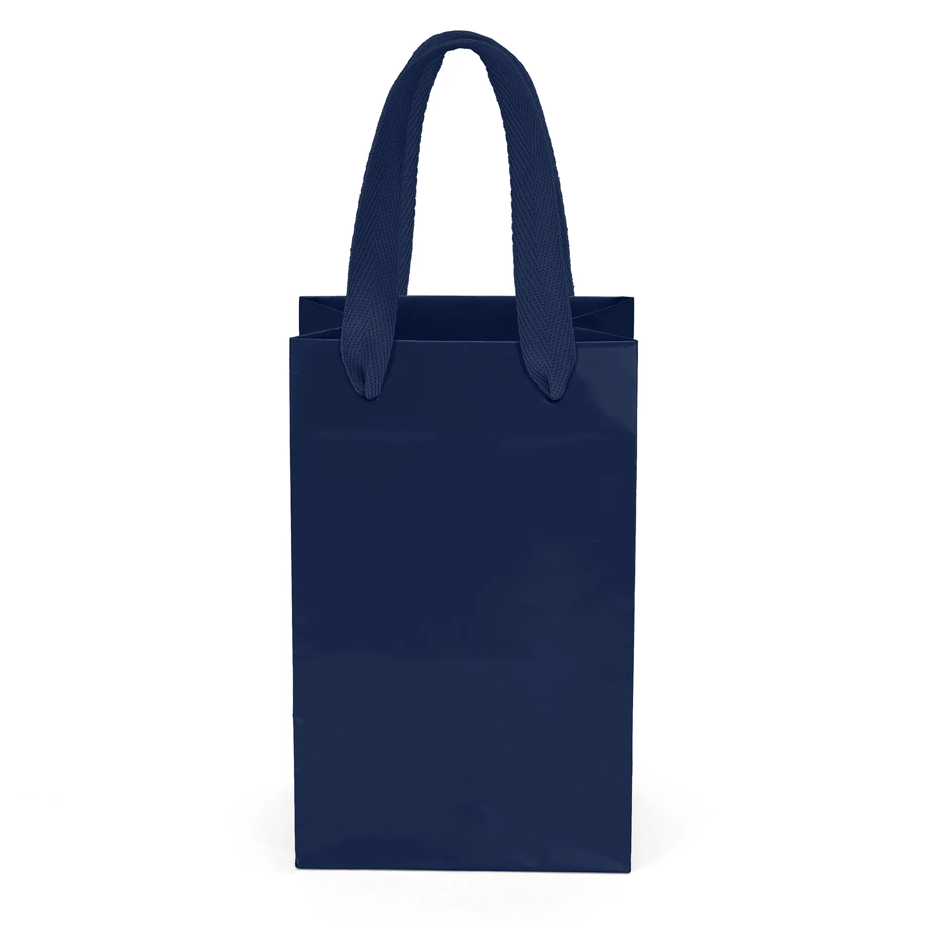 Gem™ - Gloss Eurotote - Foil Print (5 1/4" x 3 1/4" x 8 1/4") view 2