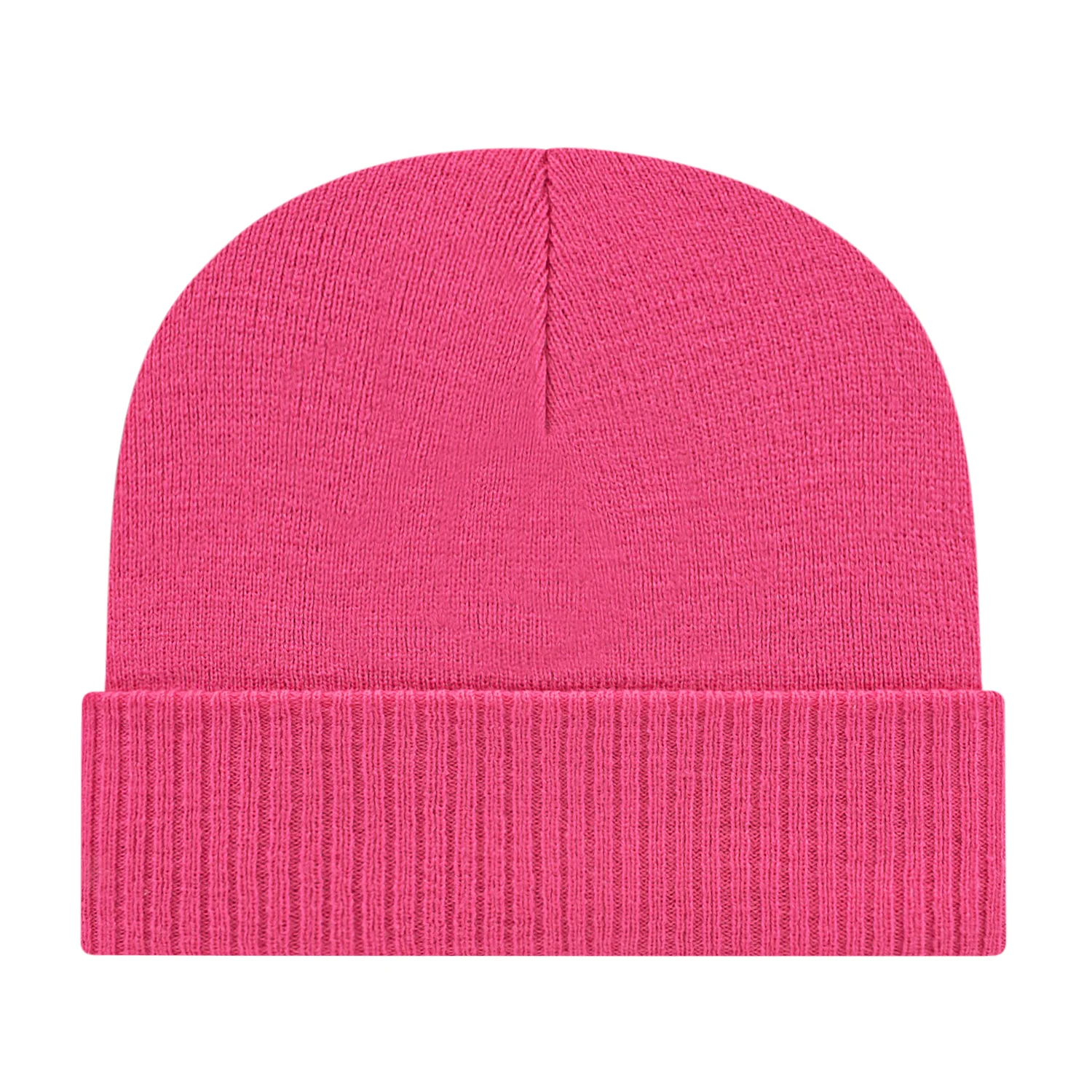 Knit Cap With Ribbed Cuff view 5