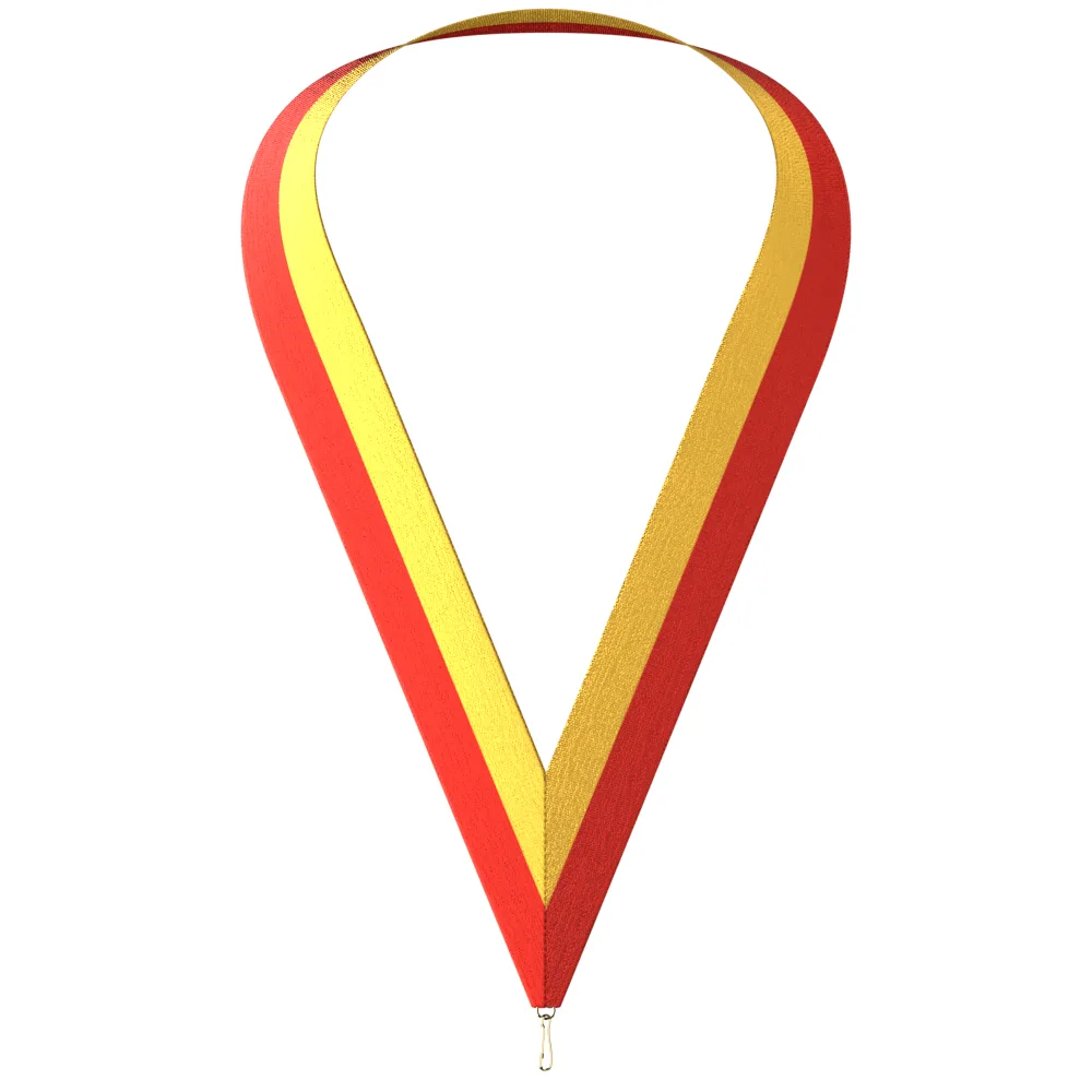 Red & Gold Neckband (1-1/2" x 34")