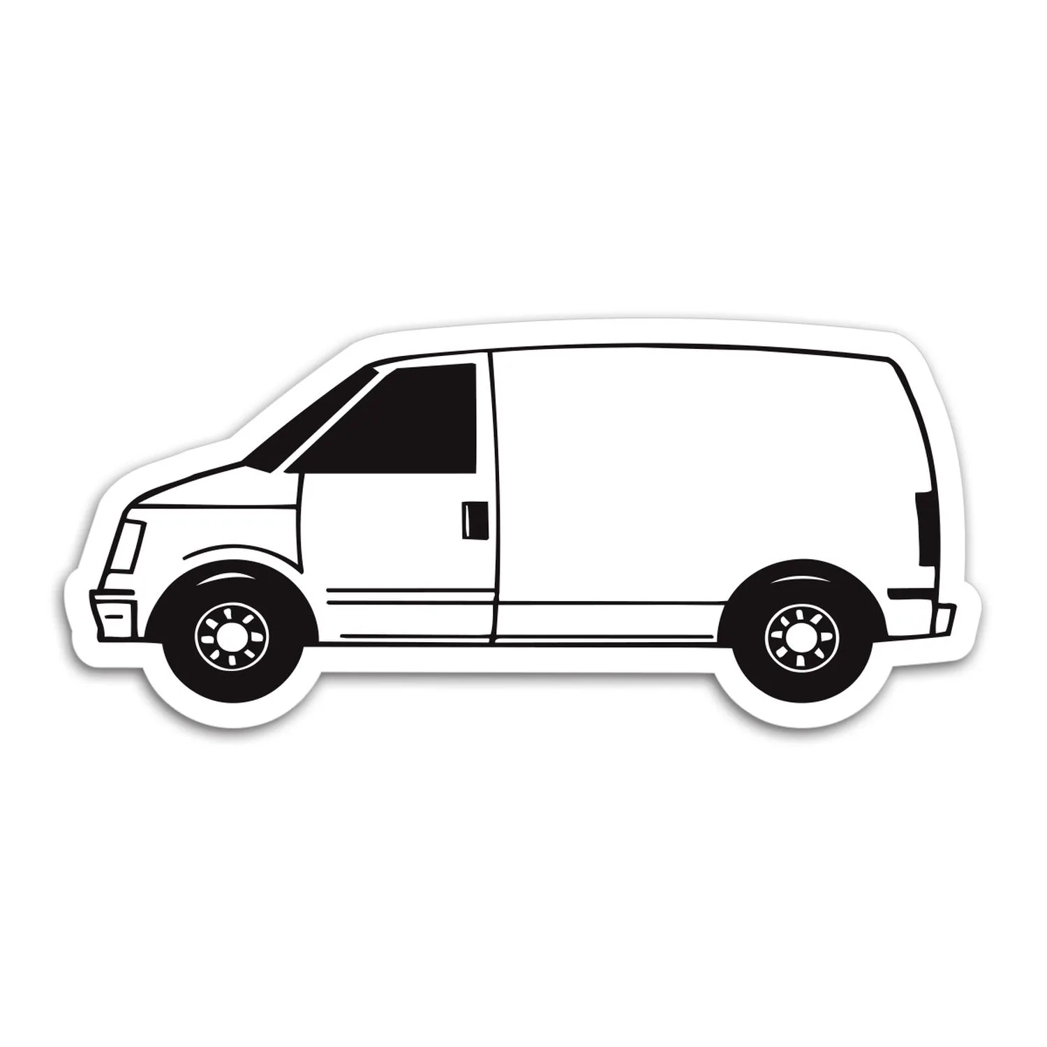 Mini Van Magnet view 2