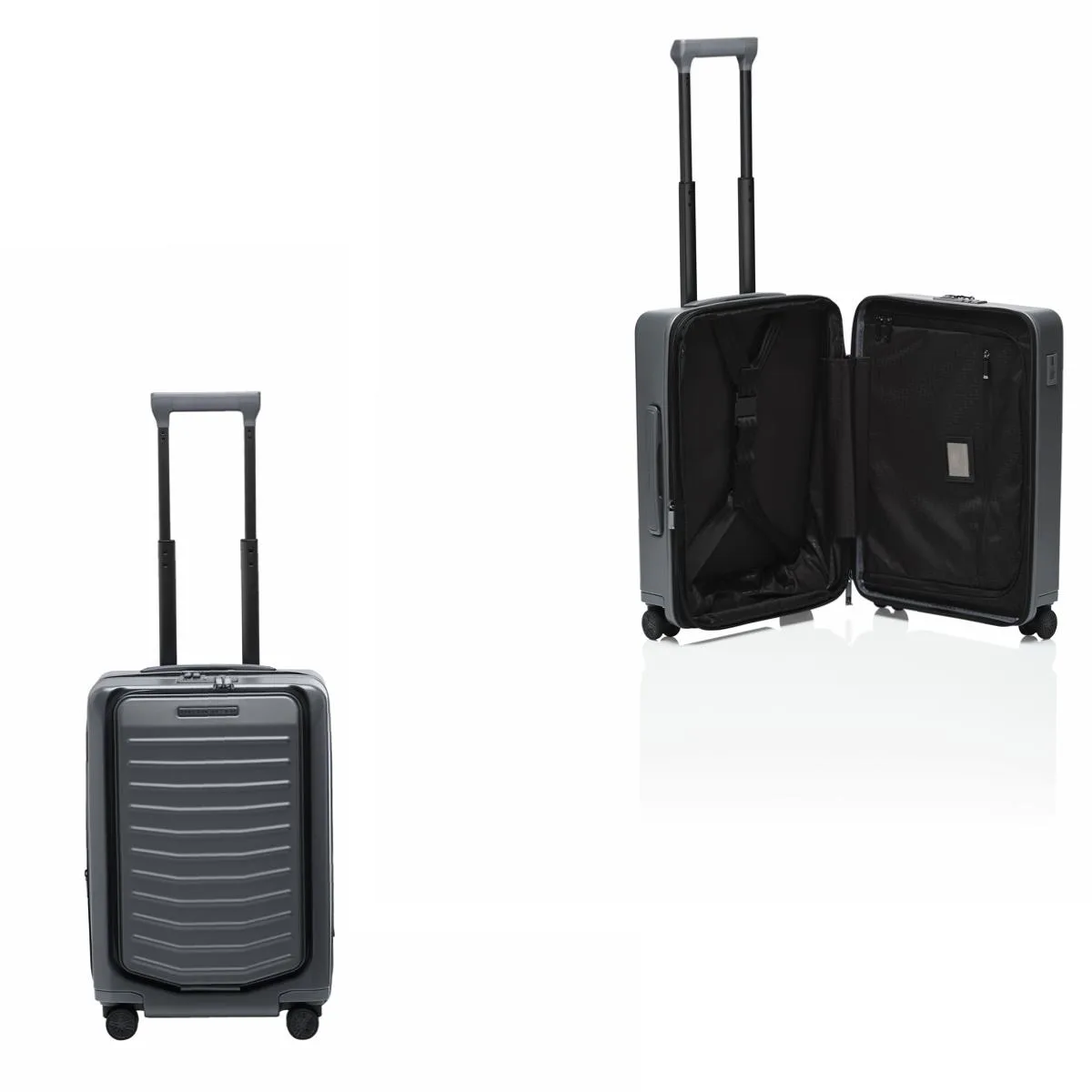 Bric's Porsche Roadster By Bric's 21" Expandable Spinner Luggage - Anthracite Gray Matte
