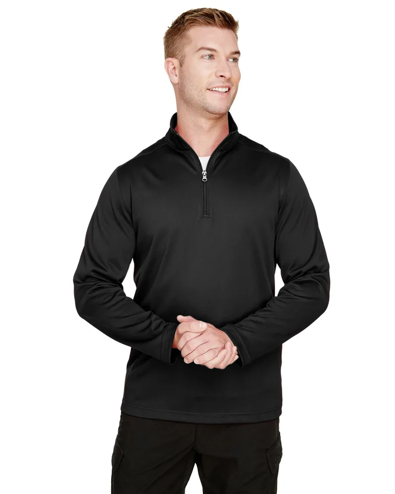 Harriton Men's Advantage Snag Protection Plus Quarter-Zip Pullover Jacket