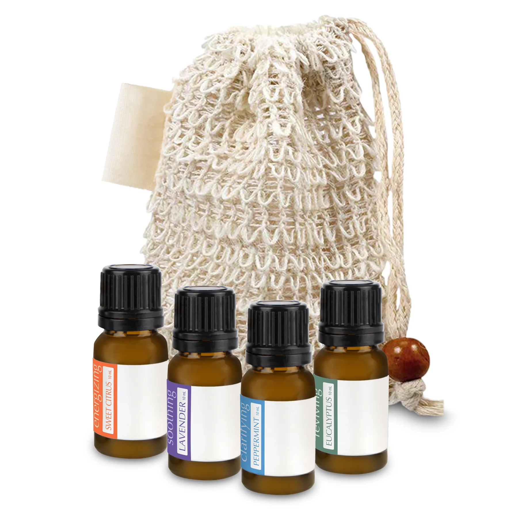 Loofah Bag with 4 Essential Oil Aromas view 2