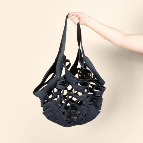 Seaside Denim Neoprene Tote