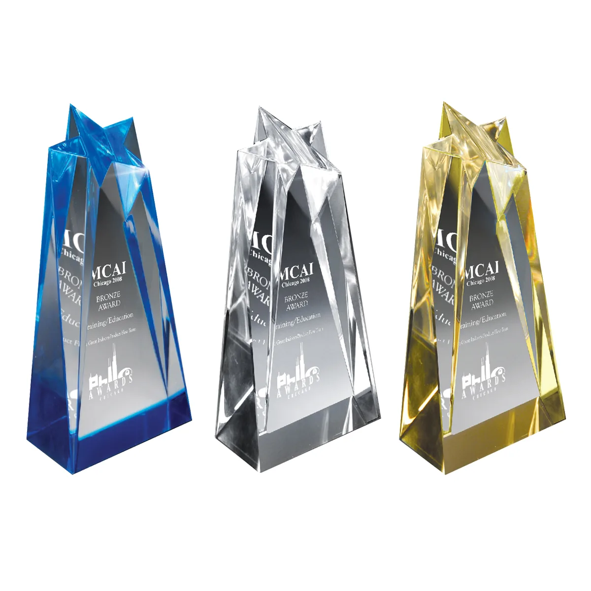 Medium Star Sculpture Award view 2