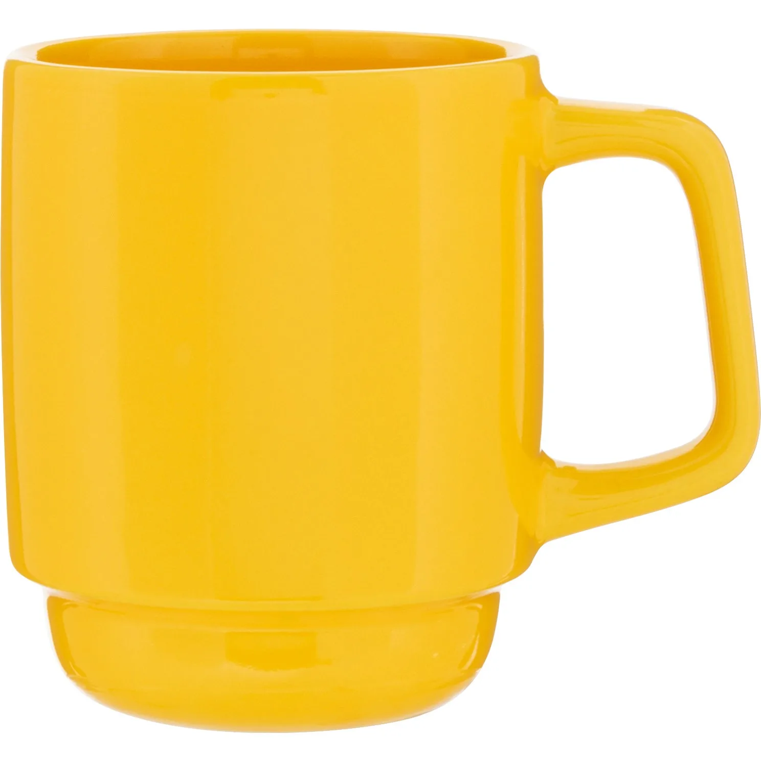 16 oz Olly Ceramic Mug (Athletic Gold) view 2