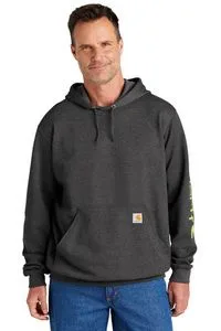 Carhartt® Midweight Hooded Logo Sweatshirt view 2