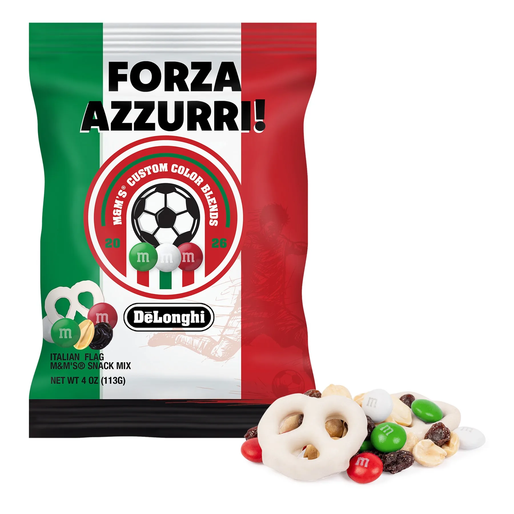 Soccer M&M'S Snack Mix - 4 oz Digibag view 4