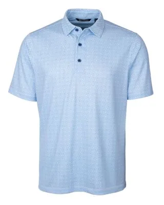Cutter & Buck Pike Double Dot Print Stretch Mens Big and Tall Polo view 7