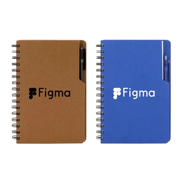 Kraft Notebook & RPET Pen Set view 2