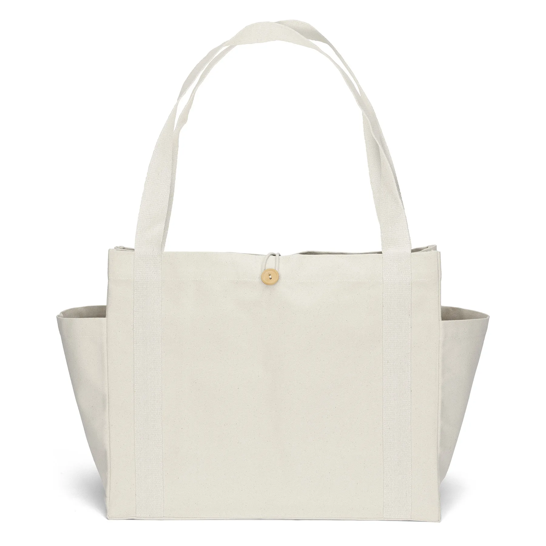 Sandford™ Deluxe Canvas Tote - ColorVista (18" x 8" x 15") view 2