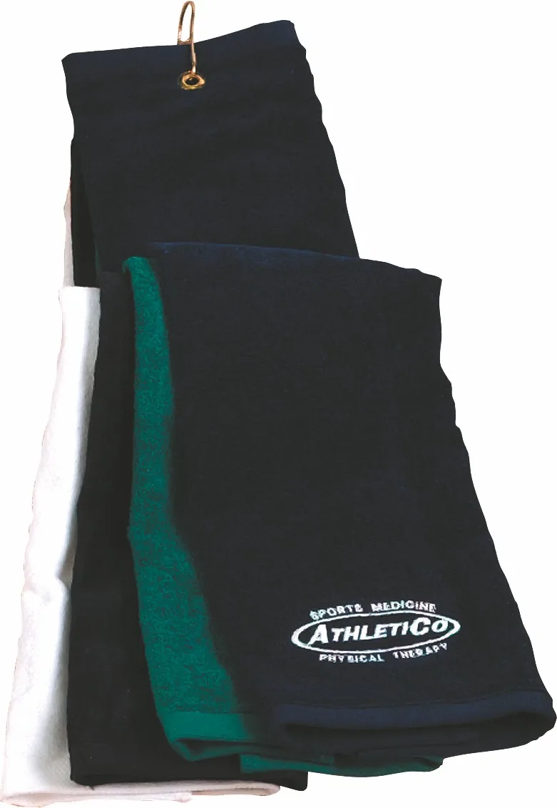 Turkish Trifold Golf Towel 16" x 25"