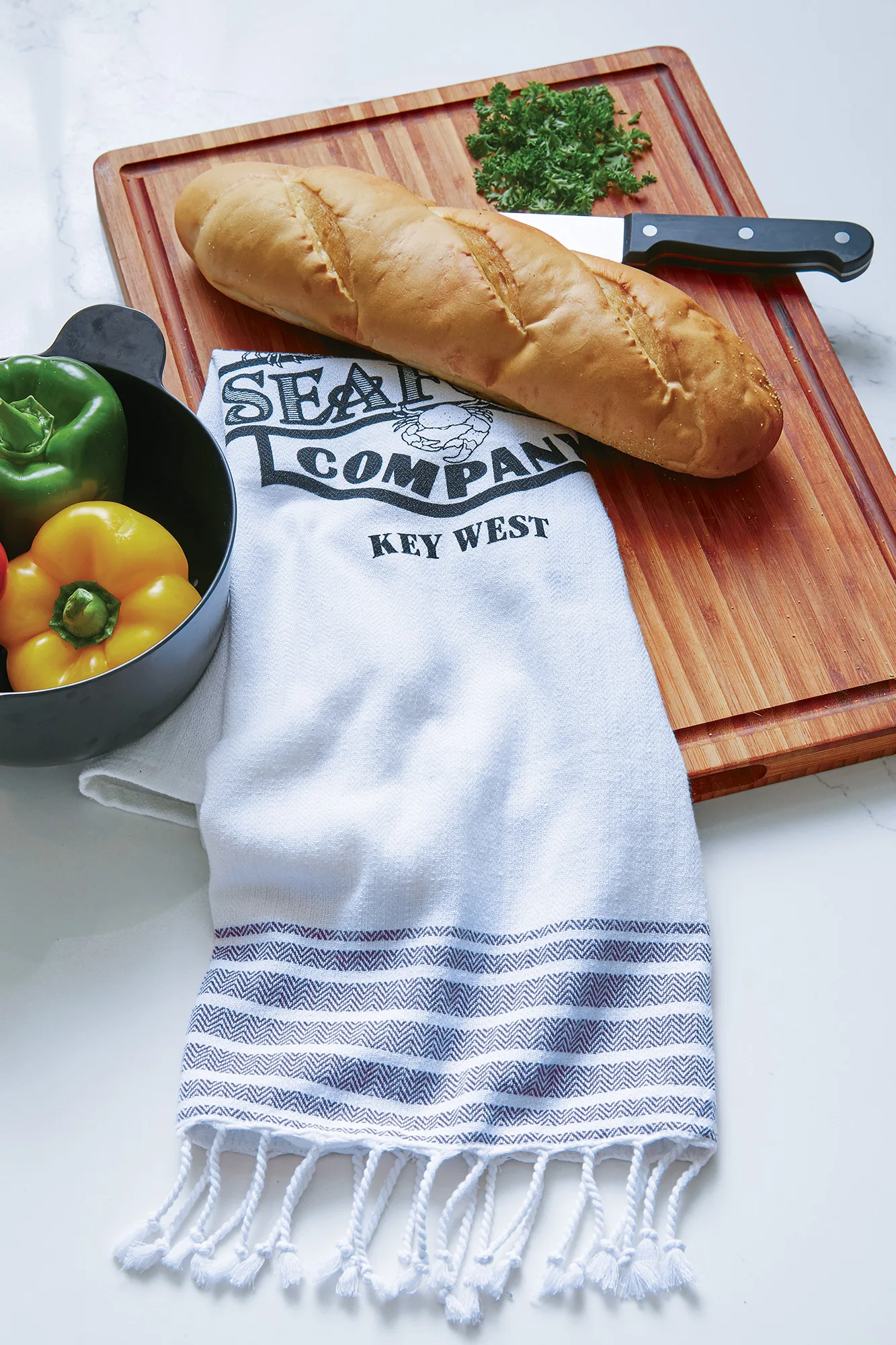 Fringed Kitchen Towel