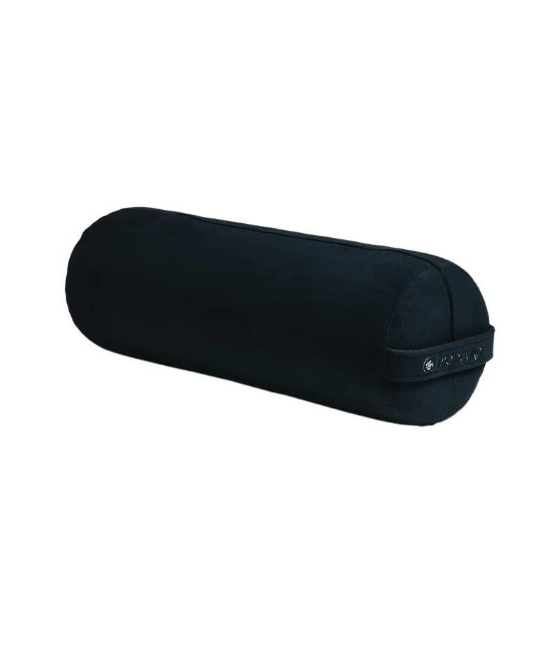 Manduka Enlight Round Bolster - Midnight Black