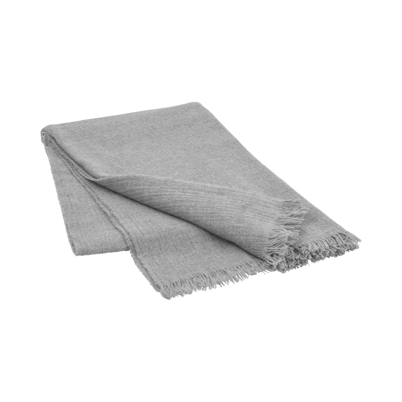Blomus Merino Wool Throw - Sharkskin Gray