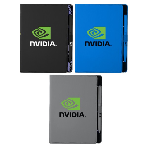 Soft Touch Notebook with Pen
