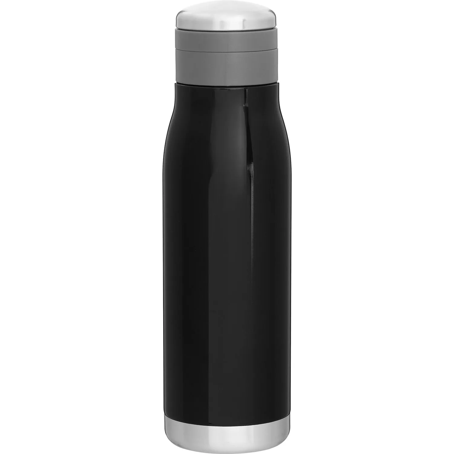 25 oz h2go Lumos Water Bottle (Black) view 2