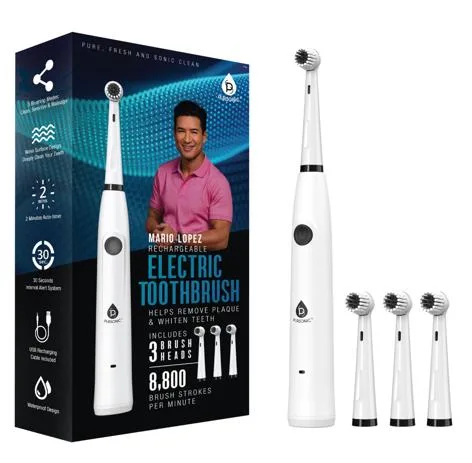 Pursonic Mario Lopez Usb Rechargeable Electric Toothbrush