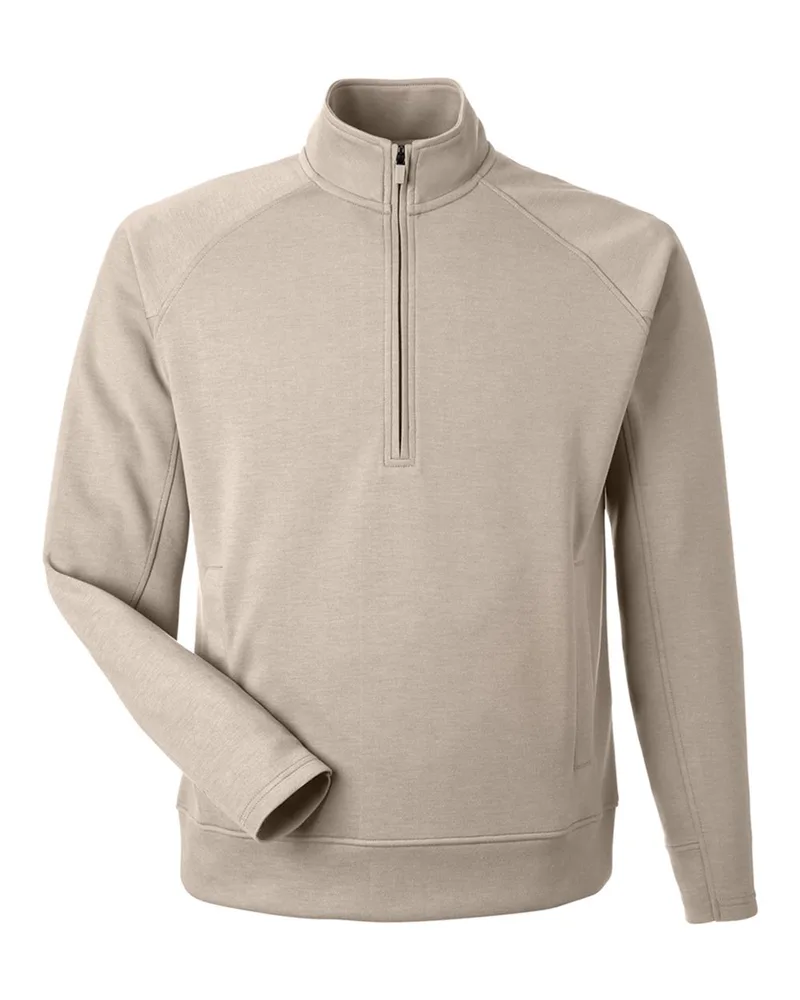 J. America® Unisex Apex Fleece Quarter-Zip Sweatshirt view 3