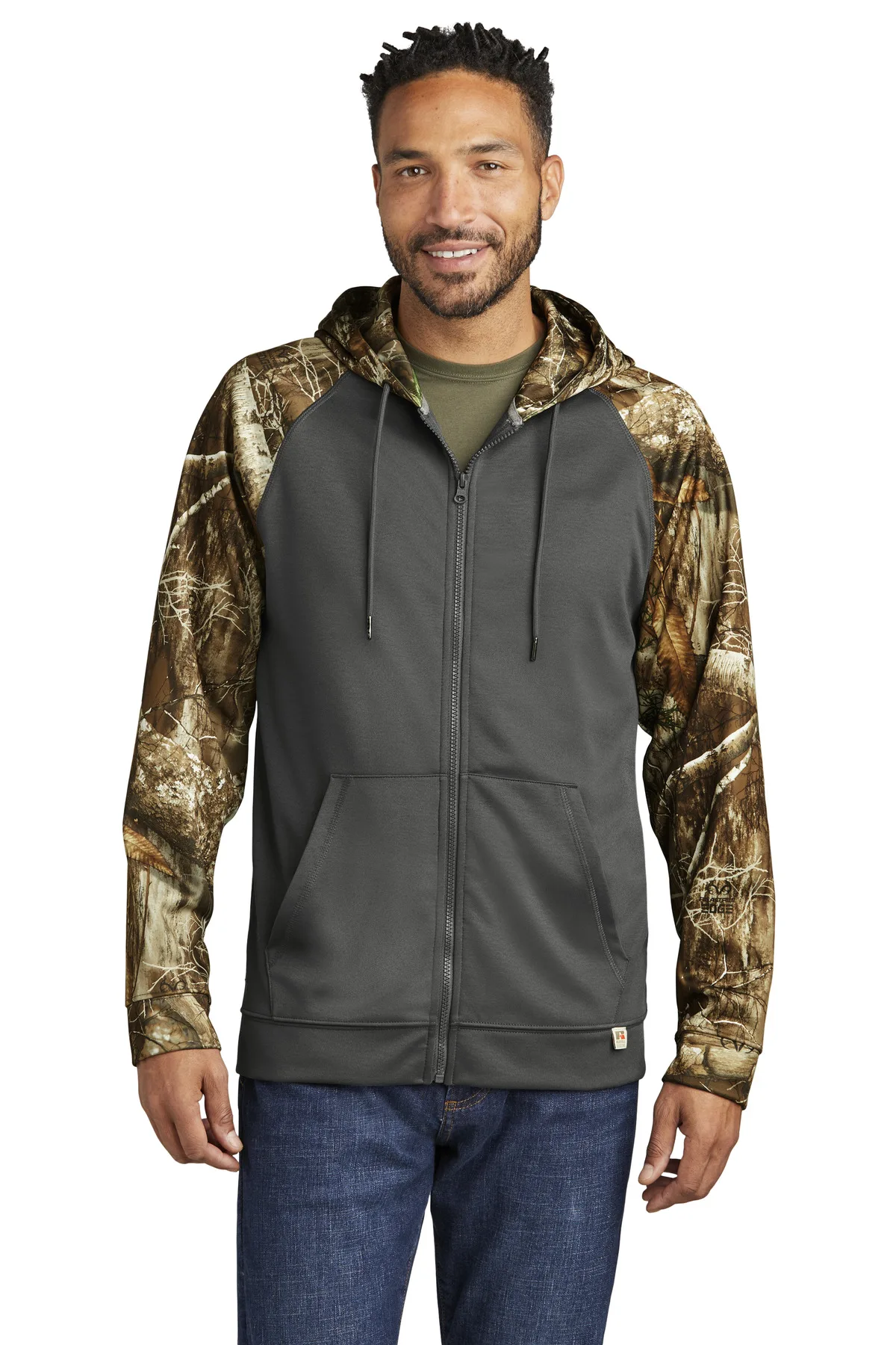 Russell Outdoors™ Realtree® Performance Colorblock Full-Zip Hoodie