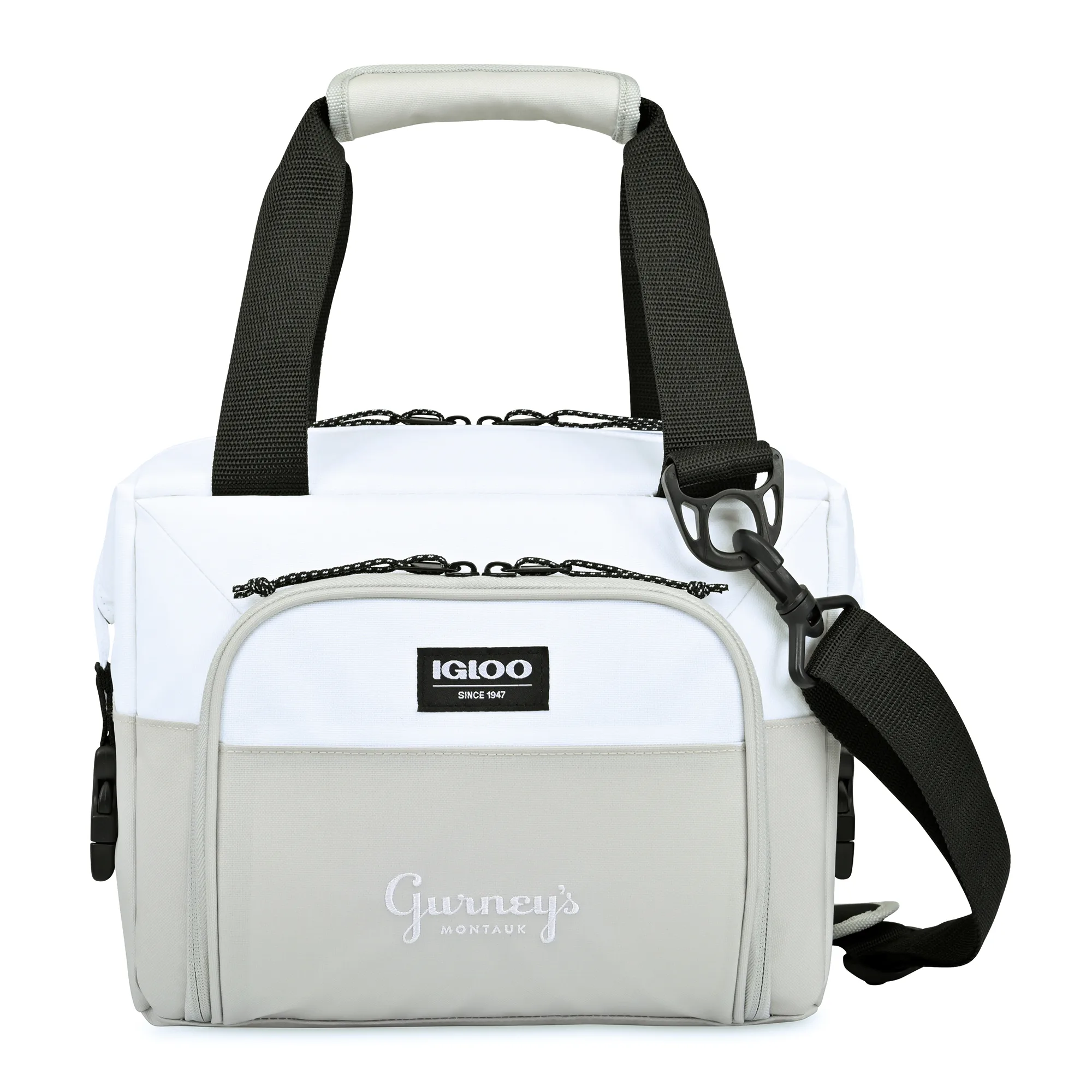 Igloo® Seadrift™ Snap Down 12 Can Cooler - White-Grey