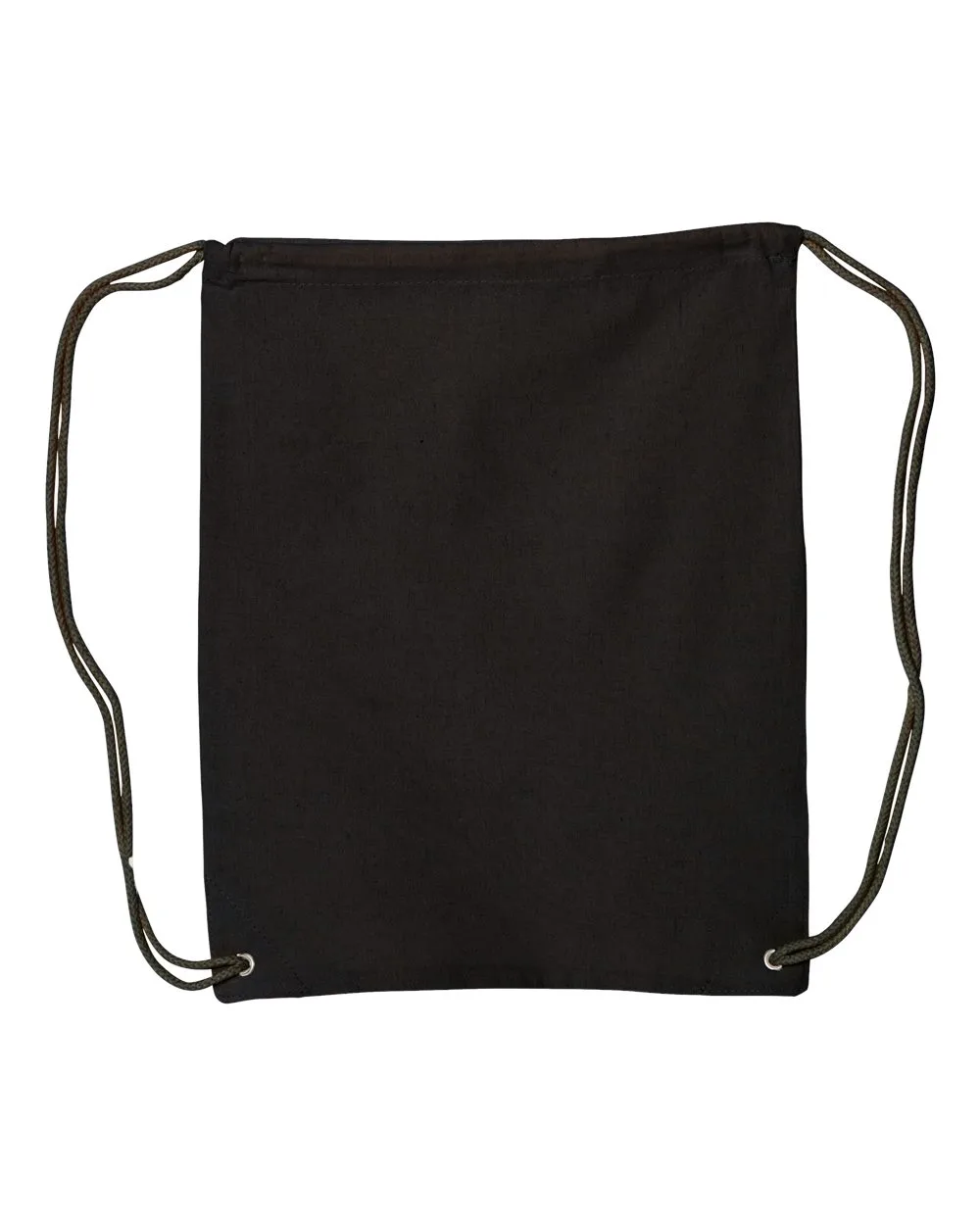 Liberty Bags® Canvas Drawstring Backpack view 3