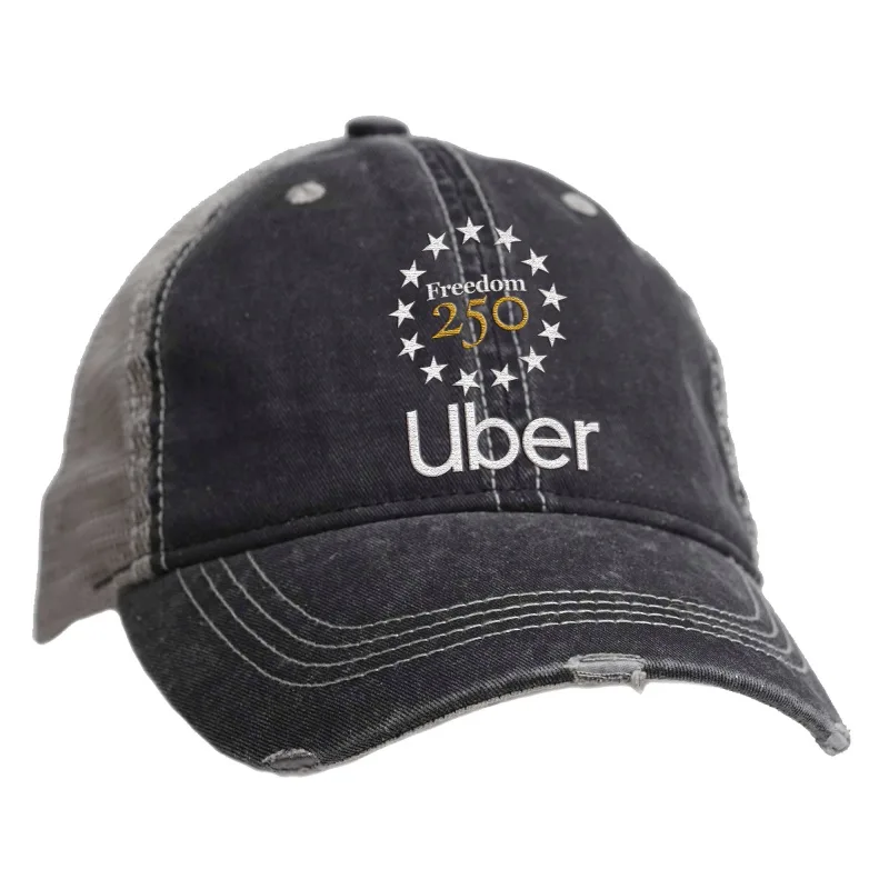 Freedom250 - ACE USA Distressed Pigment Trucker Cap view 4