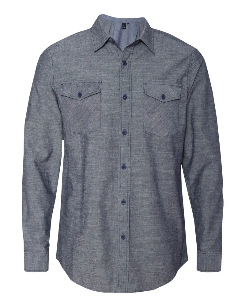 Burnside® Chambray Long Sleeve Shirt