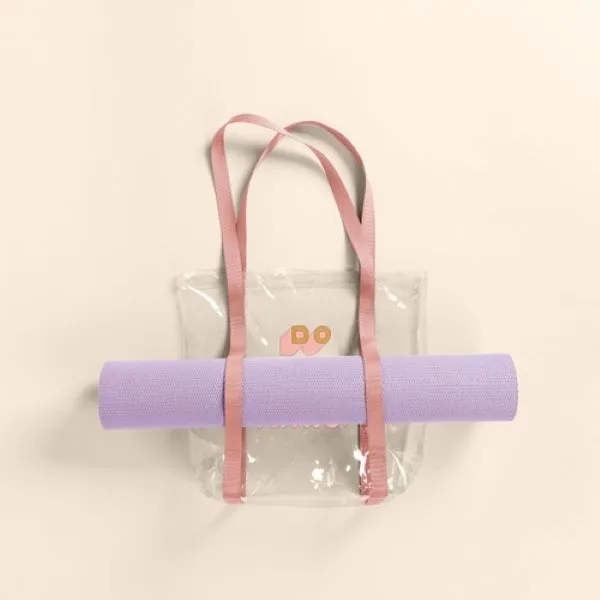 Shamwow Yoga Tote - Clear Vinyl view 2