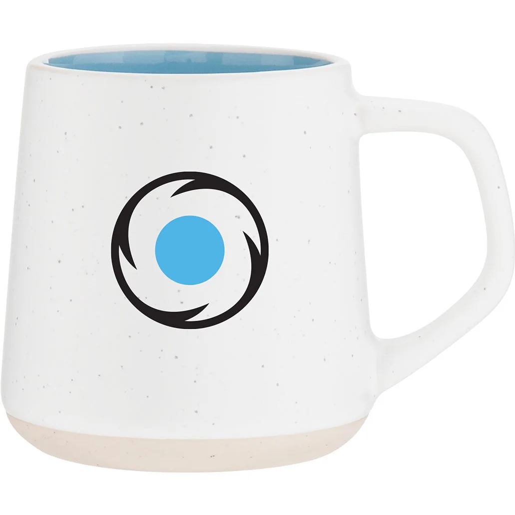 12 oz Woden Ceramic Mug (Cloud)