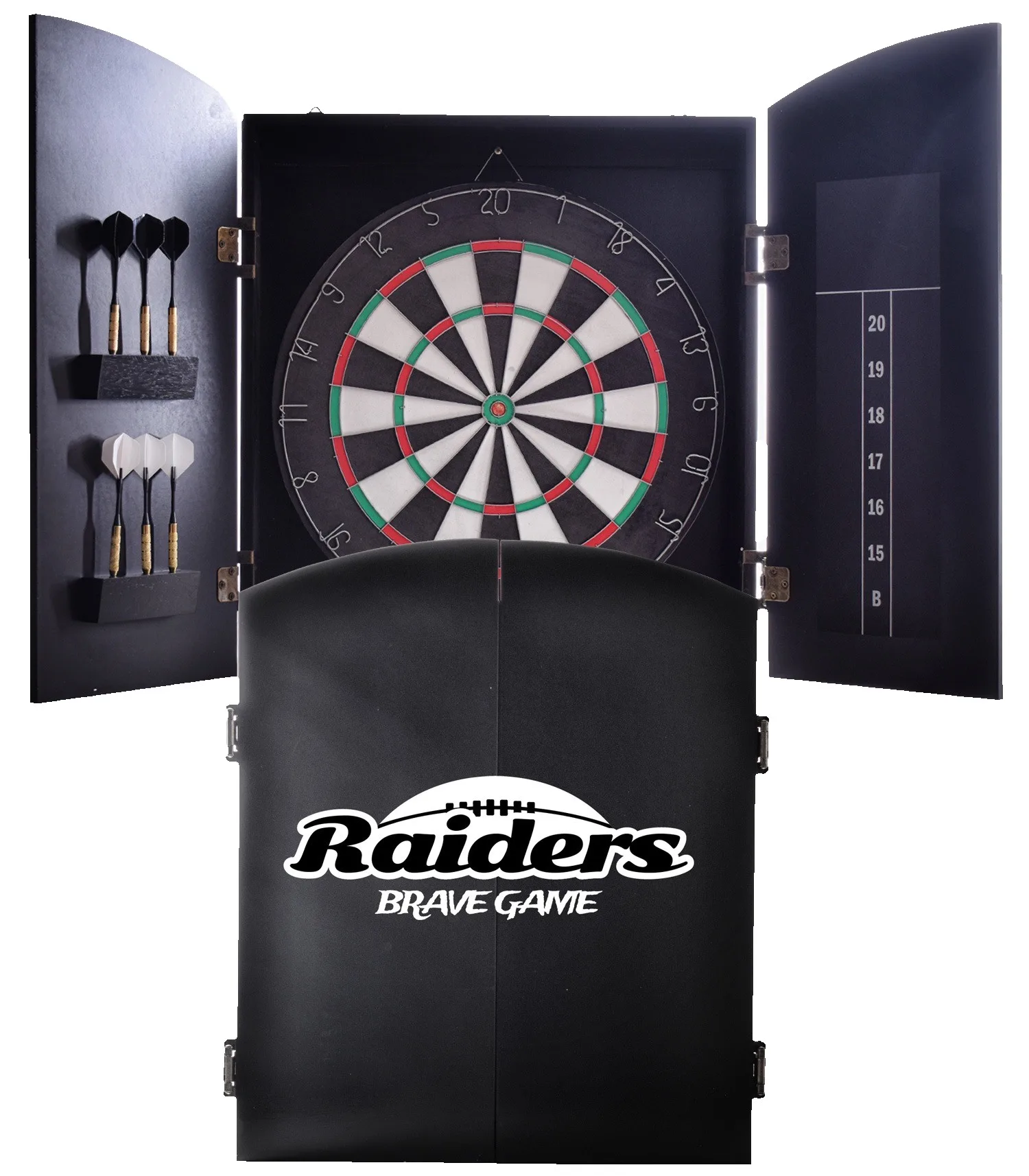 Dartboard with Cabinet